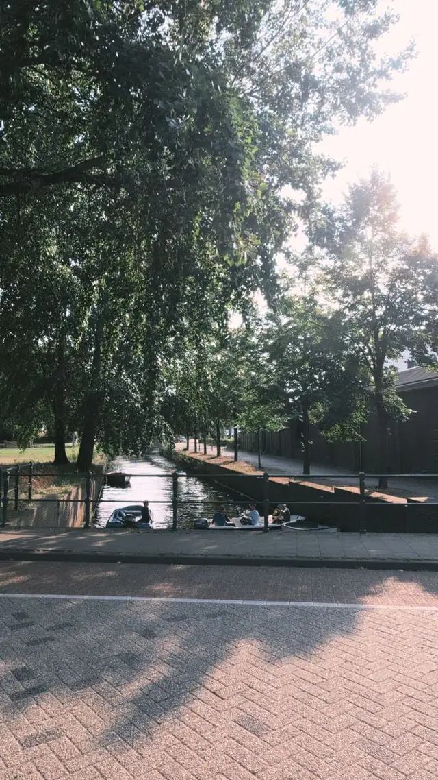 Fotografie van Arjan Gaal — Zomeravond aan het water